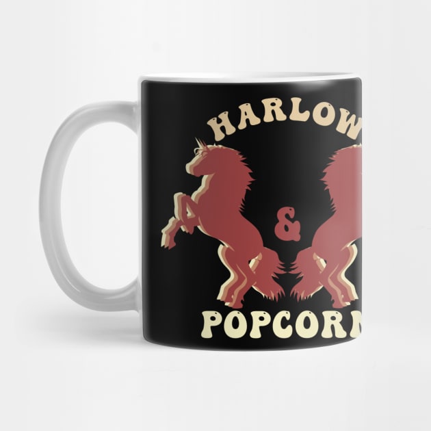 Harlow And Popcorn Merch Popcorn The Pony by Selva_design14